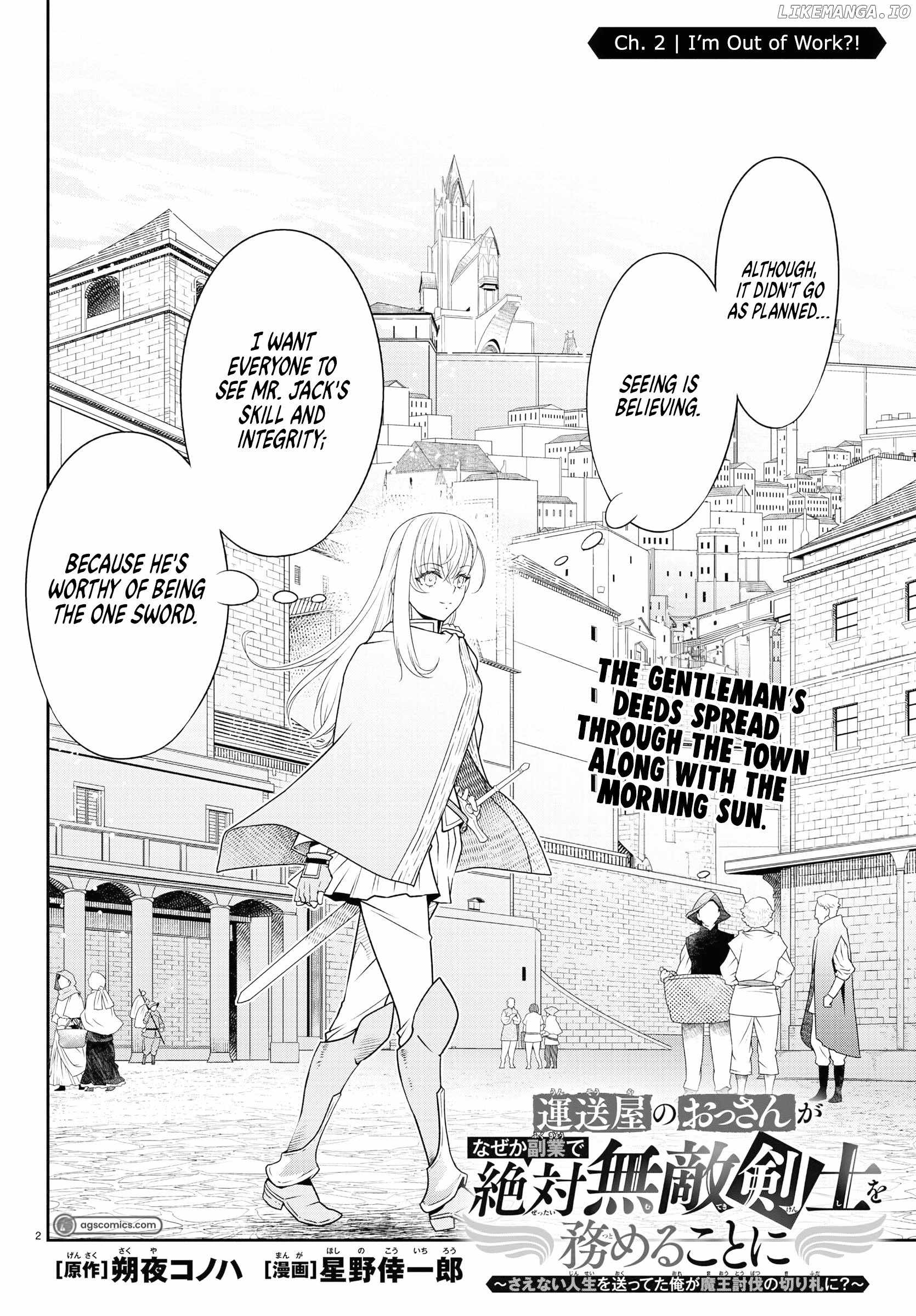 The Middle-aged Deliveryman Becomes an Invincible Swordsman as a Side Job Chapter 2 3